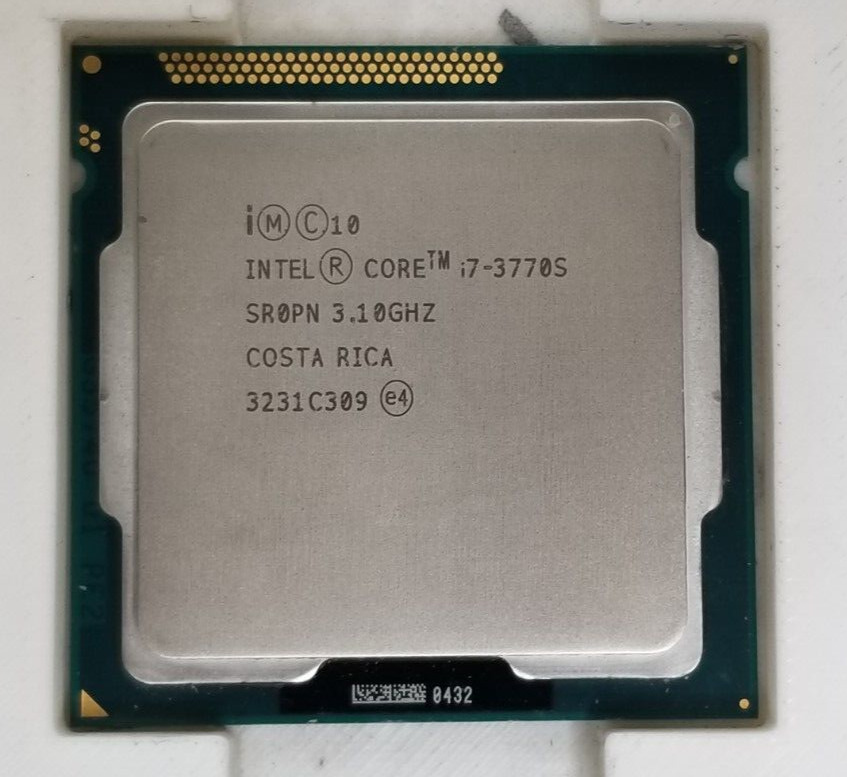 Intel Core i7-3770S @3.10GHz SR0PN 8M LGA1155 CPU Processor