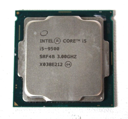 [ Bulk Of 56 ] Intel i5-9500 SRF4B 3.00 GHZ Processor