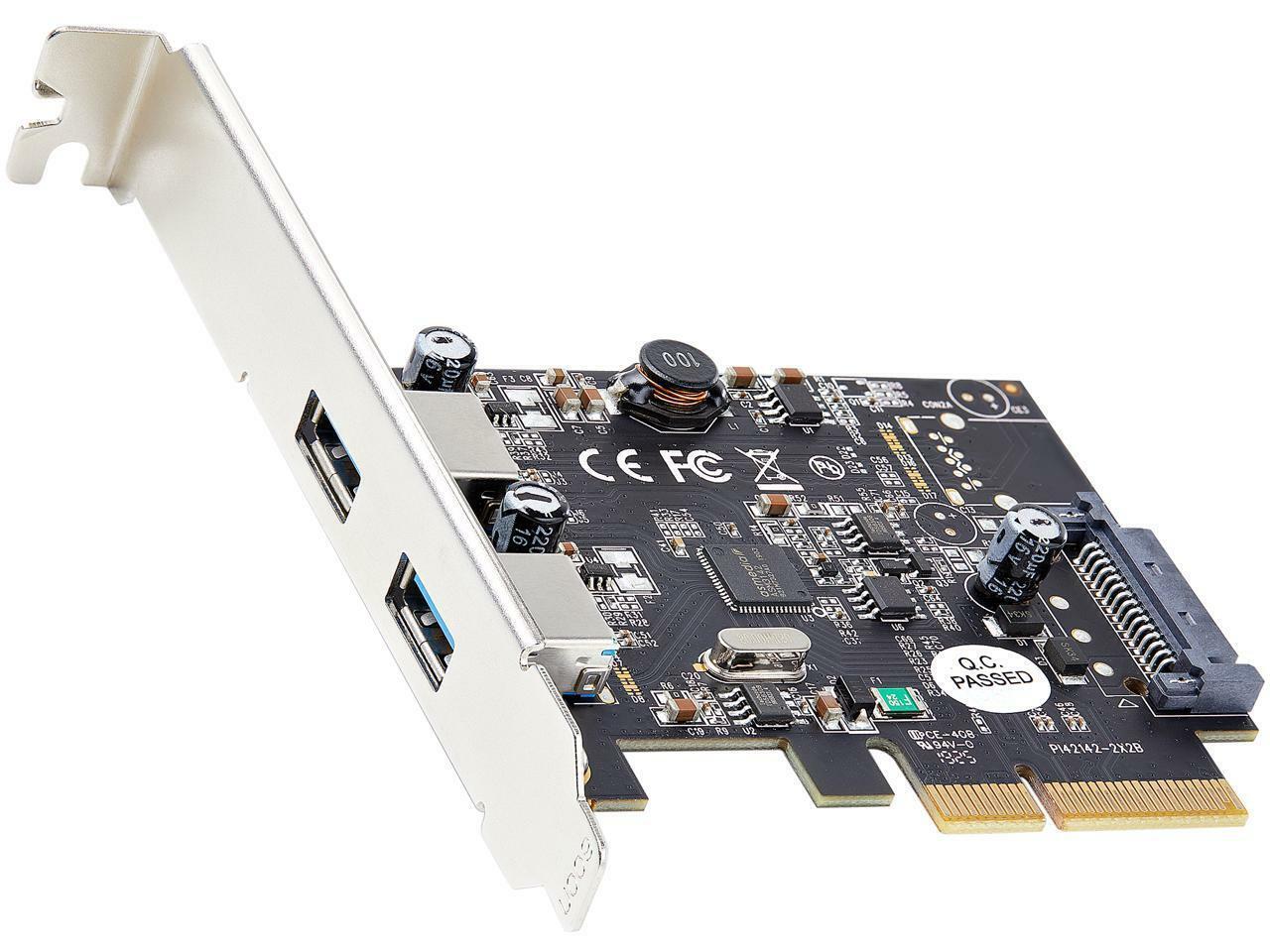 StarTech.com PEXUSB312A3 2-Port USB PCIe Card with 10Gbps/port - USB 3.1/3.2 Gen
