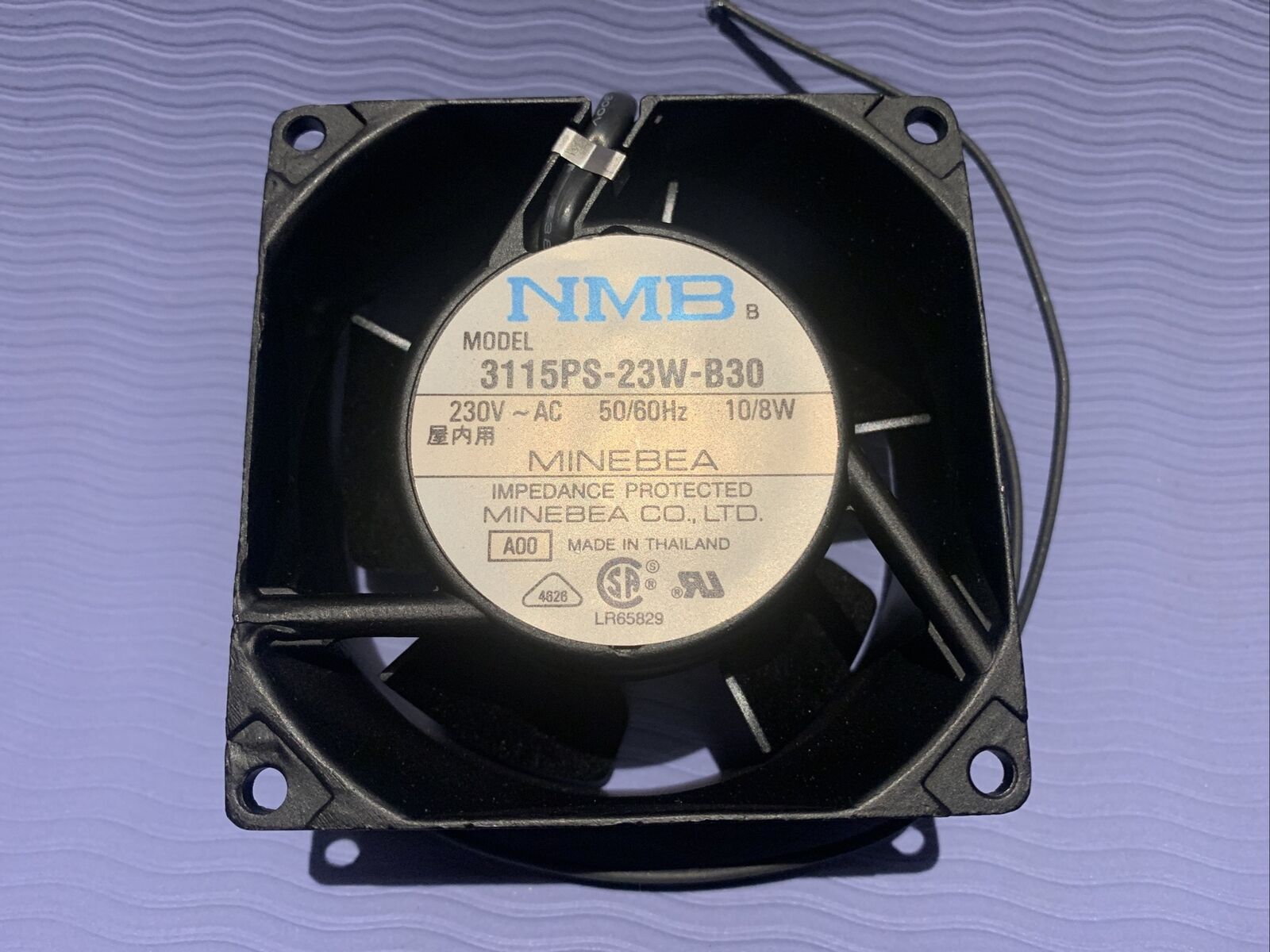 NMB Fan 3115PS-23W-B30 AC 230V 10/8W 50/60Hz 80*80*38mm Axial Cooling Fan