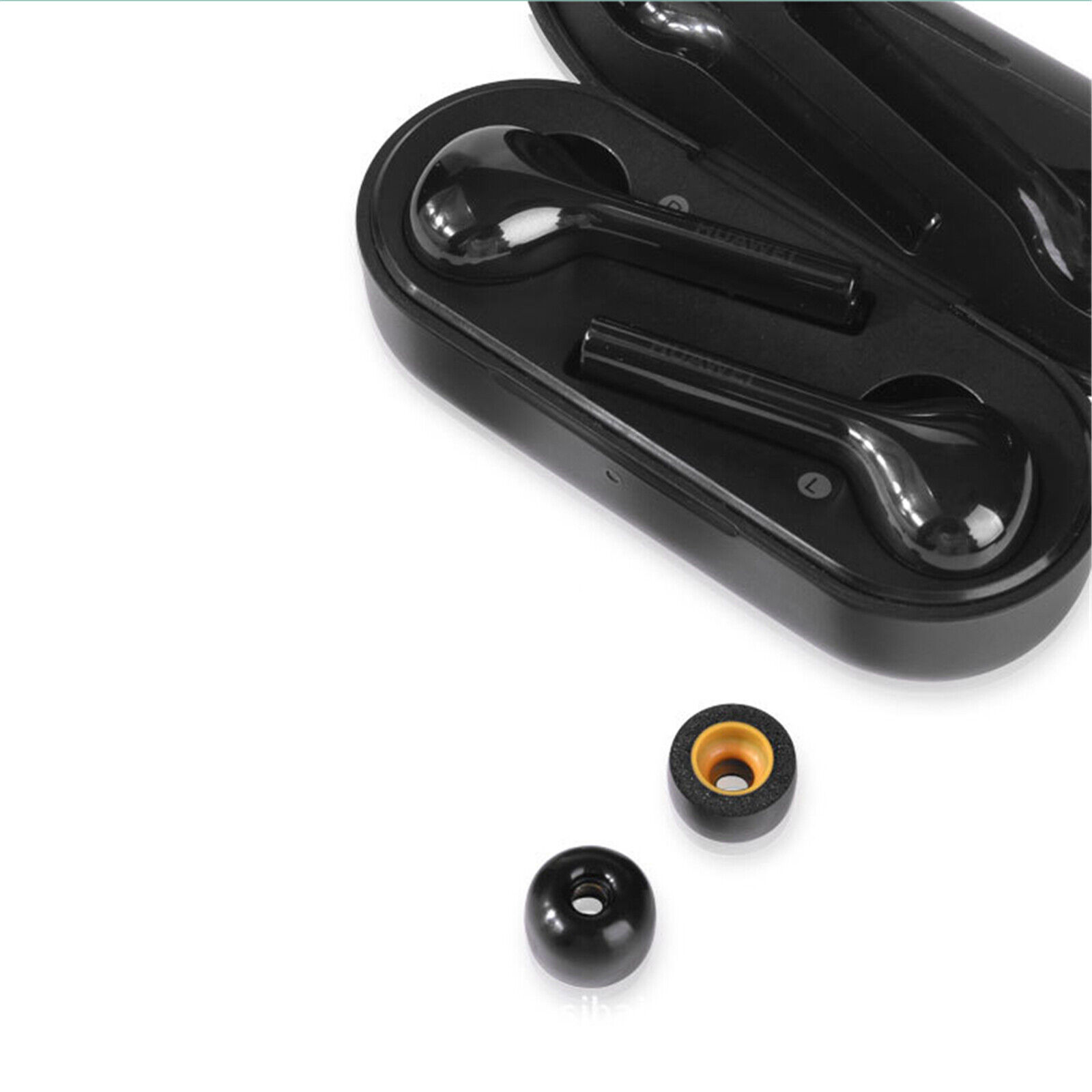 2pc Memory Foam Ear Buds Tips for Jabra Elite 65t/Sony WF-1000XM3/ Galaxy Buds G