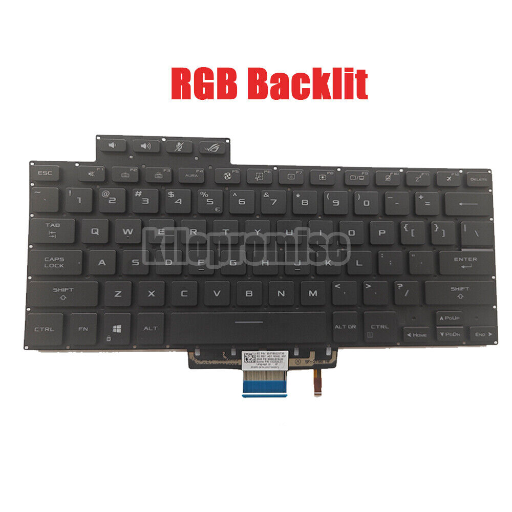 RGB Backlit Keyboard For Asus ROG Zephyrus G15 GA503 G16 M16 GU603 Laptops