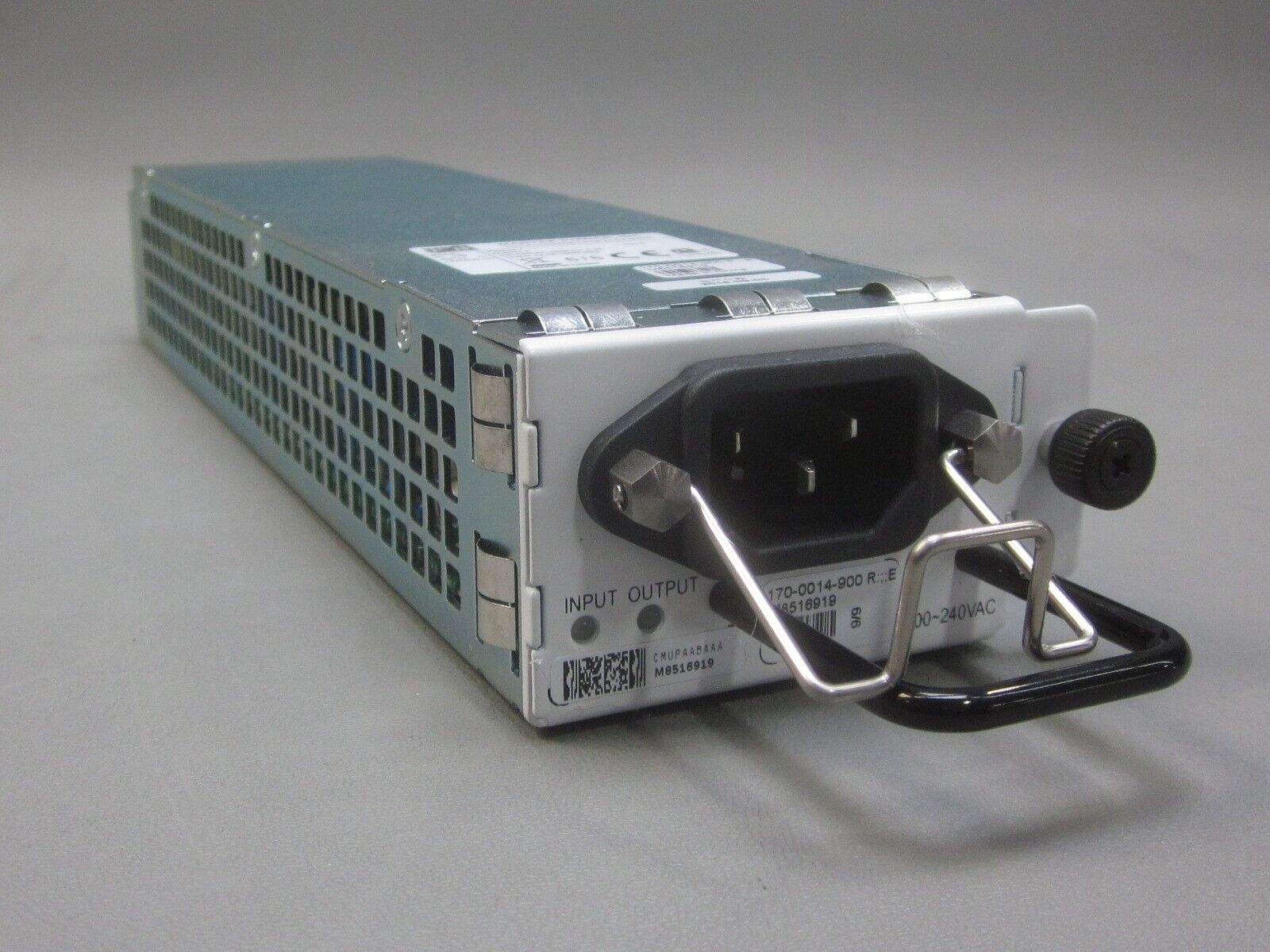 CIENA AC DC POWER SUPPLY UNIT 170-0014-900 OUTPUT = 12VDC 12.5A 150W