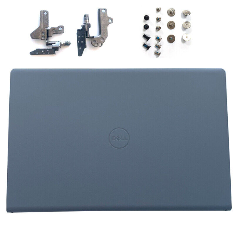 New Back Cover+Hinges+Screw For Dell Inspiron 15 3510 3511 3515 0T4MT1 Gray