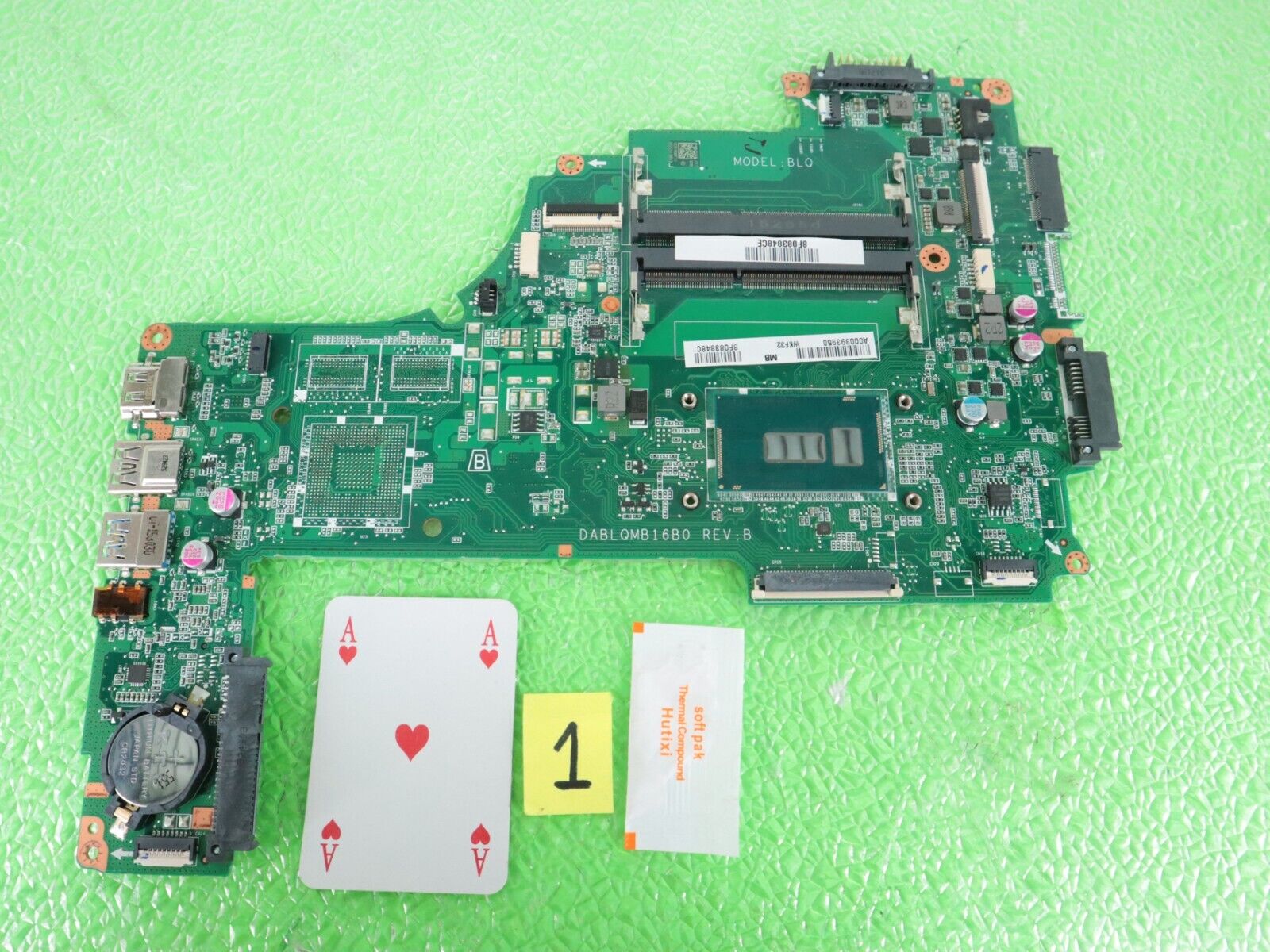 TOSHIBA Satellite C55-C C55-C5241 INTEL Laptop Motherboard i5-5200U dablqmb16b0