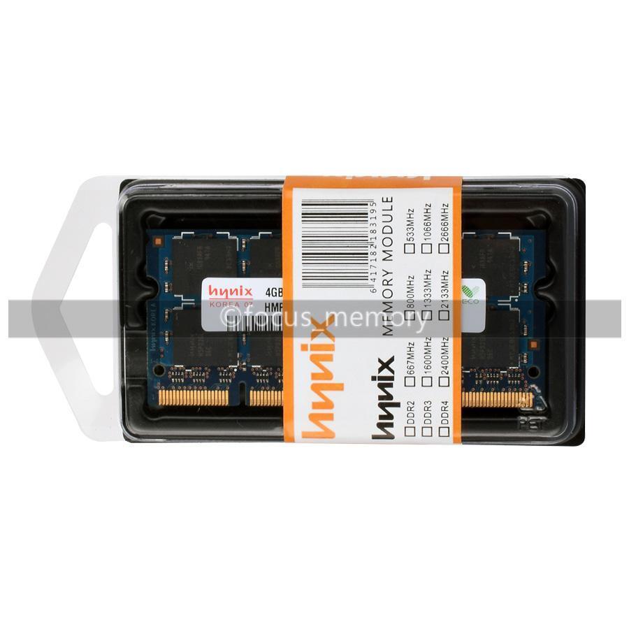 Hynix 4 GB PC2-6400 DDR2 Memory 800 MHz Laptop SO-DIMM HMP351S6AFR8C-S6 Ram 4G