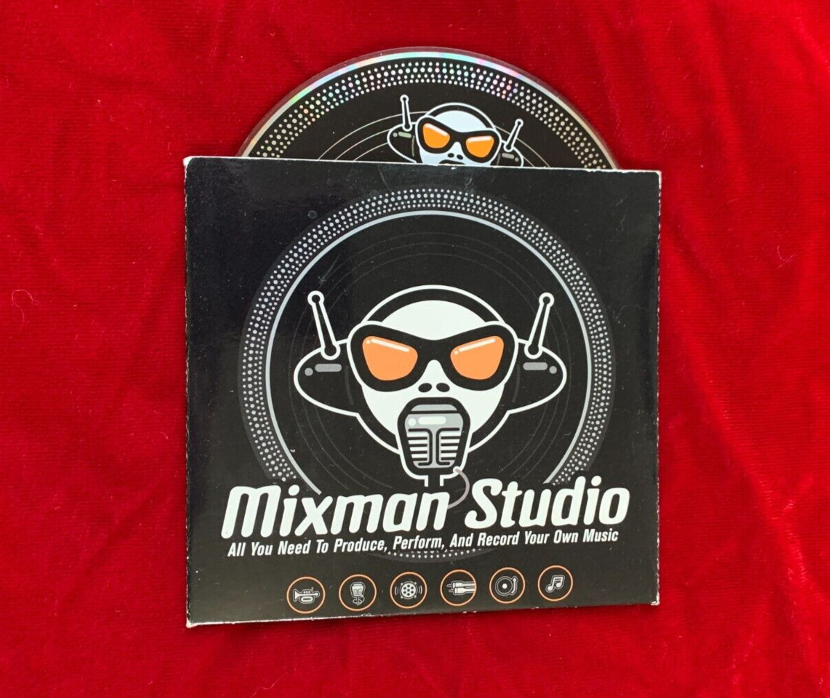 Vintage Music software - Mixman Studio Windows 1996 PC-CDROM 