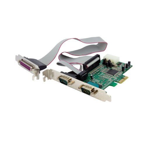 Startech.com 2s1p Pcie Parallel Serial Combo Card - 2 X 9-pin Db-9 Male