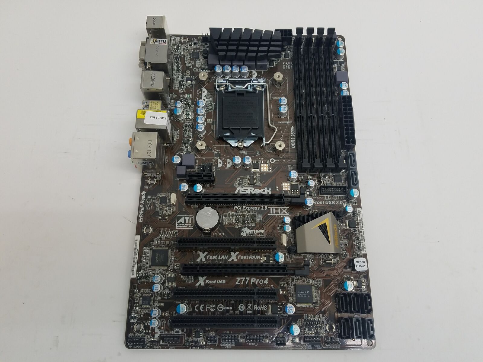 ASRock  Z77 Pro4 Intel LGA 1155 DDR3 SDRAM Desktop Motherboard