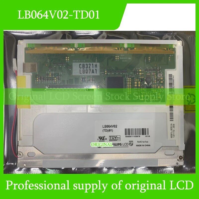 Original LB064V02-TD01 6.4 Inch LCD Display Screen 640*480 100% Tested