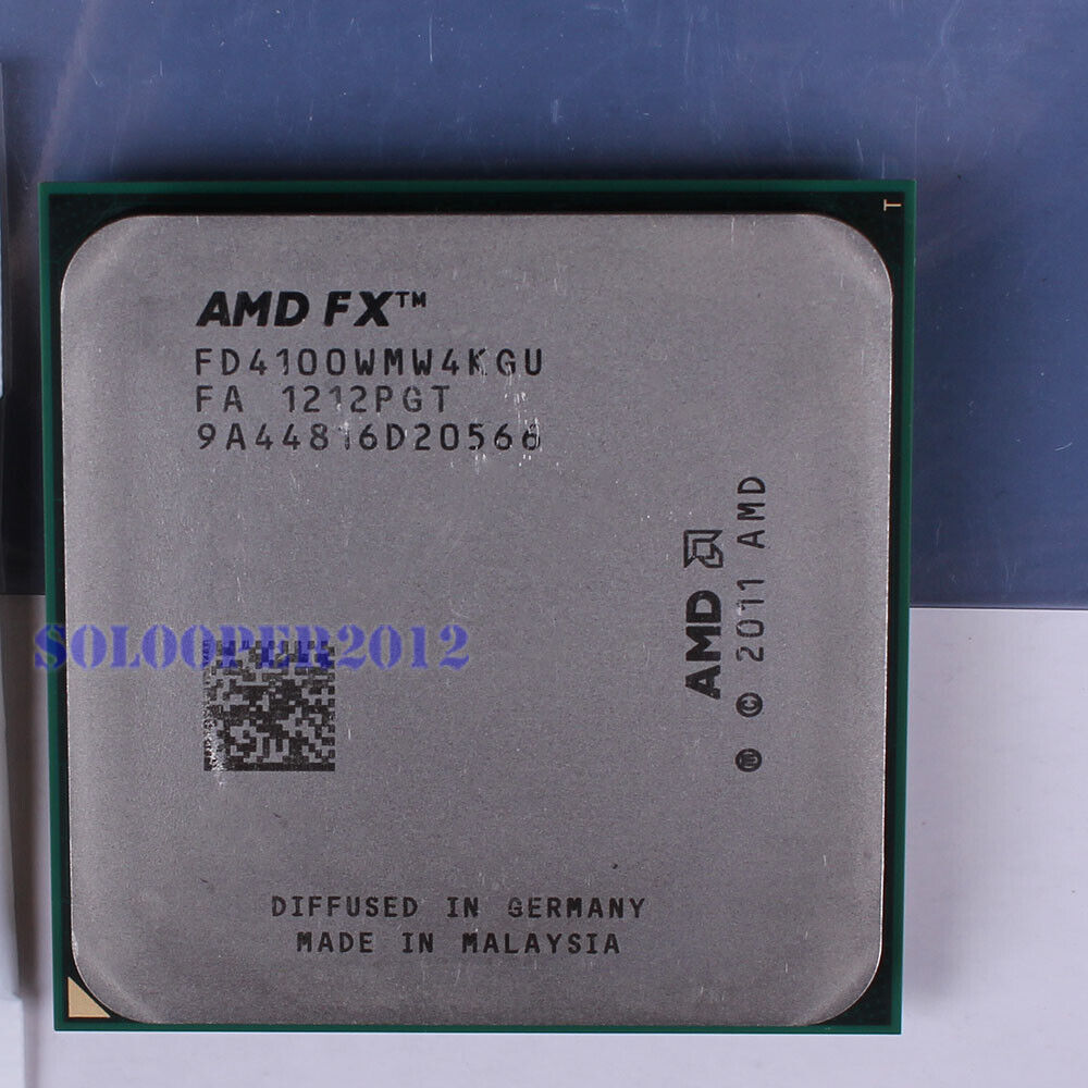 AMD FX-Series FX-4100 FX-4300 FX-4130 FX-4200 Socket AM3+ CPU Processor