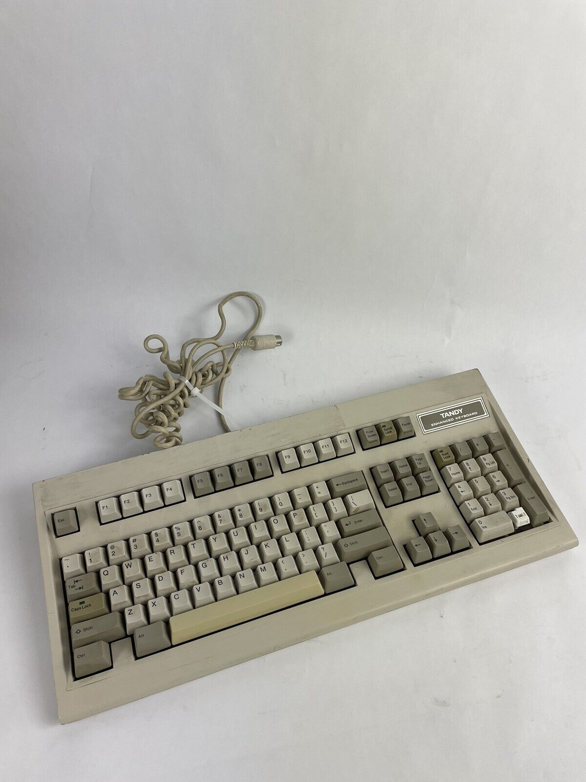Tandy PS/2 Functioning Vintage Enhanced Mechanical Keyboard
