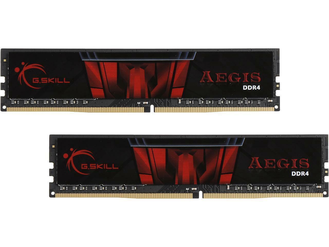 G.SKILL Aegis 16GB (2 x 8GB) 288-Pin PC RAM DDR4 3000 (PC4 24000) Intel XMP 2.0