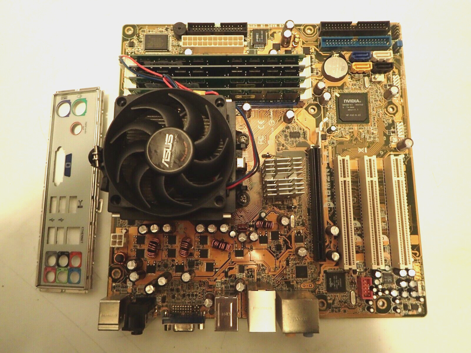 HP 5188-5622 A8M2N-LA AMD Motherboard Socket AM2 Desktop Board+ CPU/ 4GHz Memory