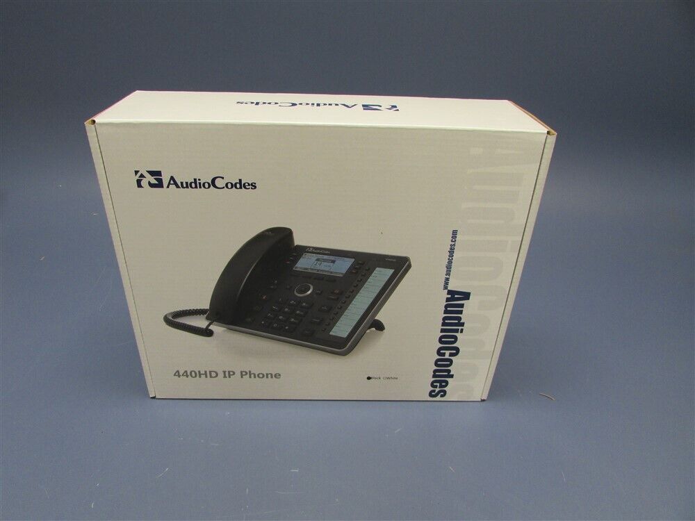 New AudioCodes IP Phone Model 440HD P/N GGWV00610