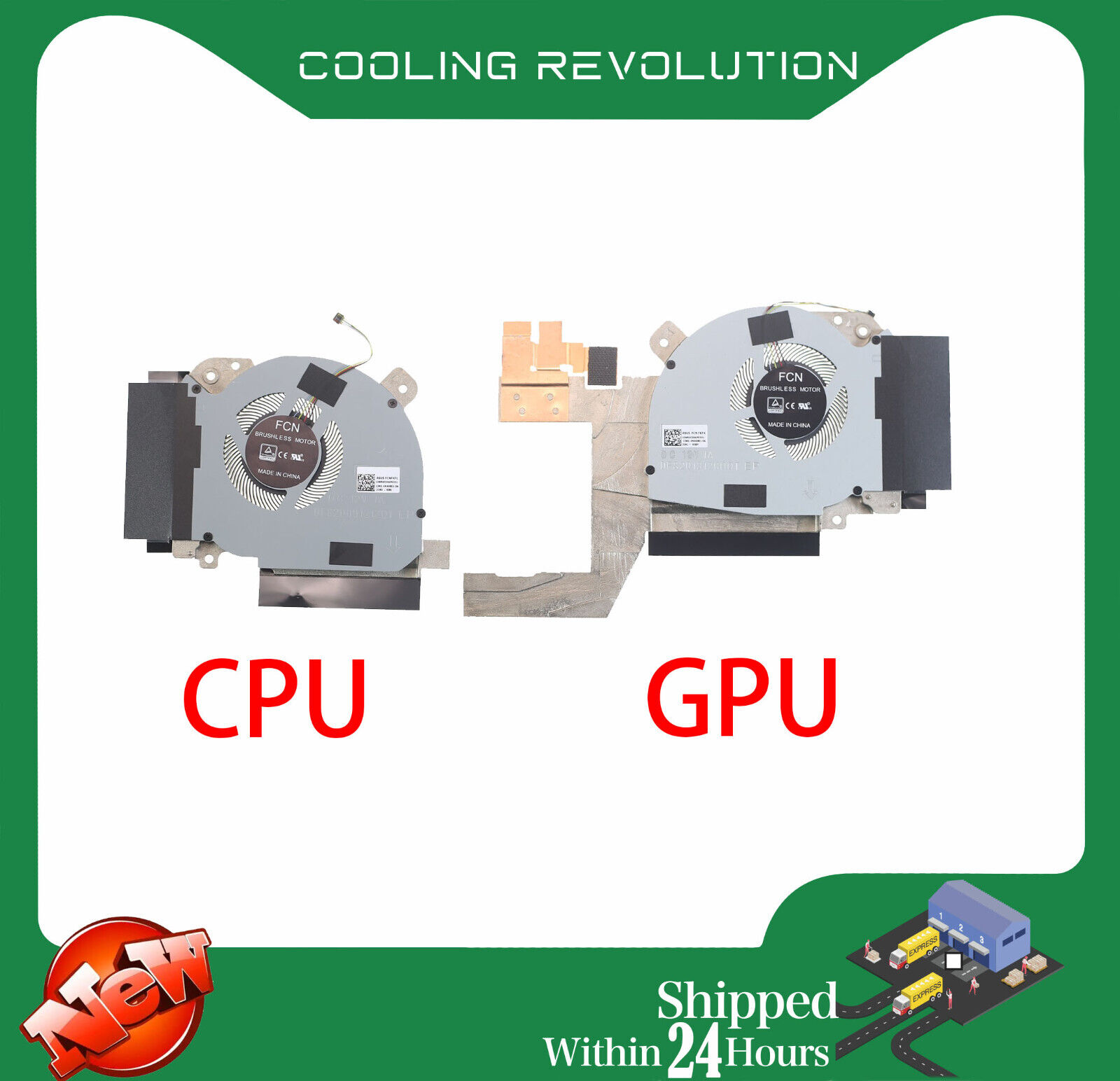 Laptop CPU GPU Cooling Fan For ASUS ROG Zephyrus M GM501 GM501GS GM501GM