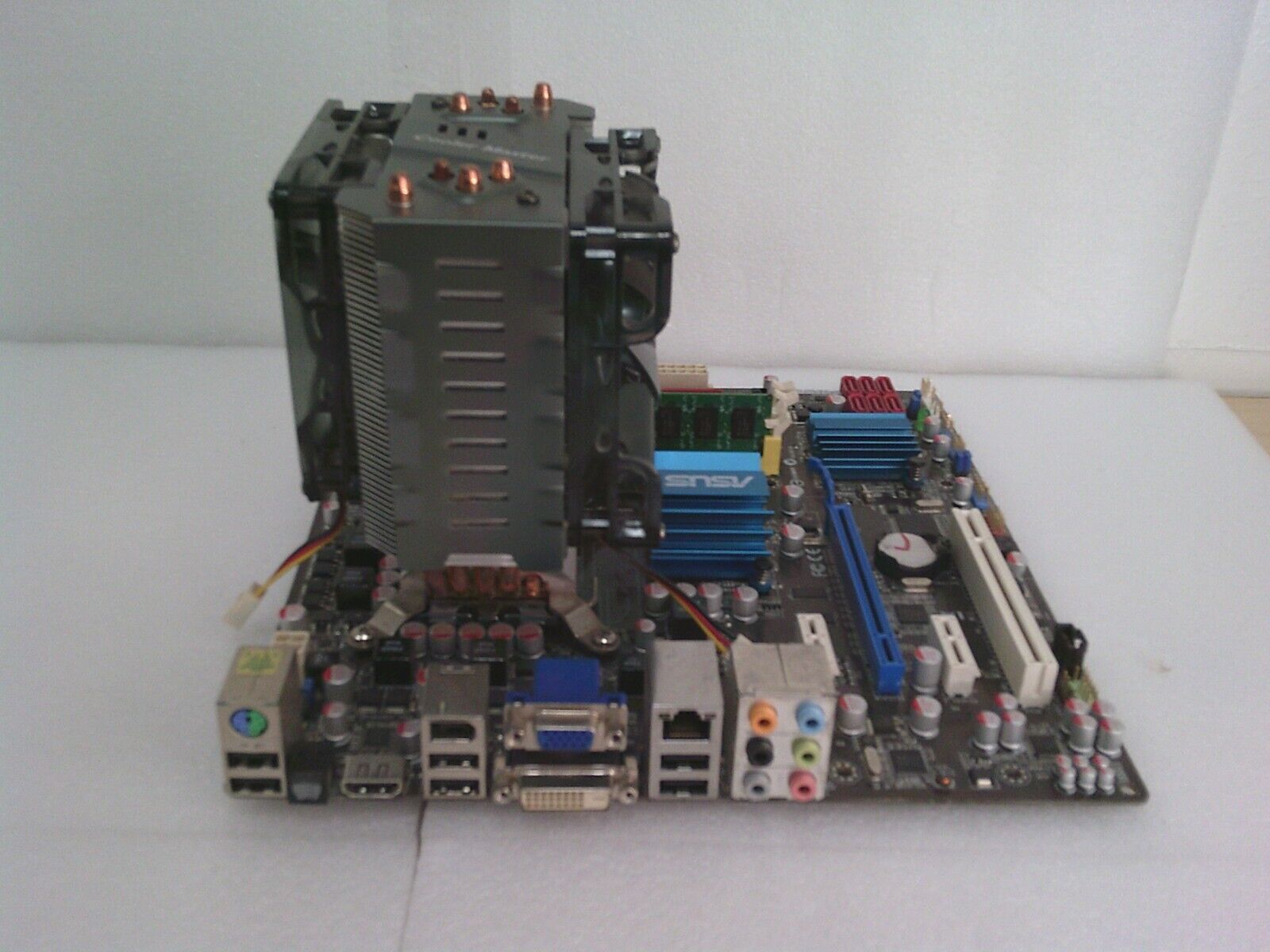 ASUS: P5Q-EM LGA775 MB W/ CPU, HEATSINK, & 2GB DDR2 RAM