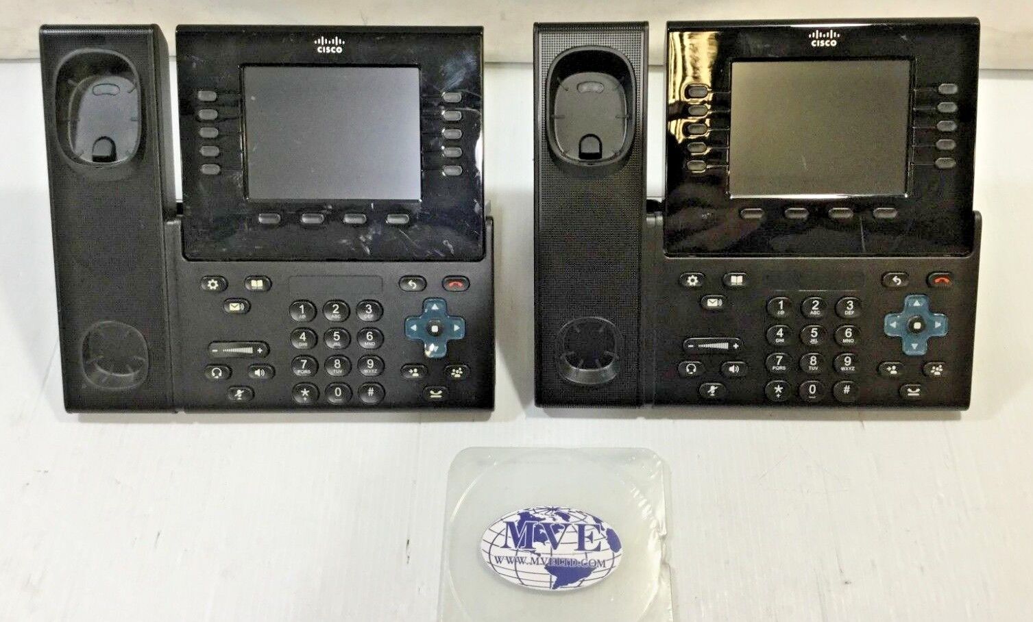 LOT OF 3 CISCO CP-9951-CL-K9 68-3424-05 68-3424-02 68-3143-05 CP-9951 IP PHONE 