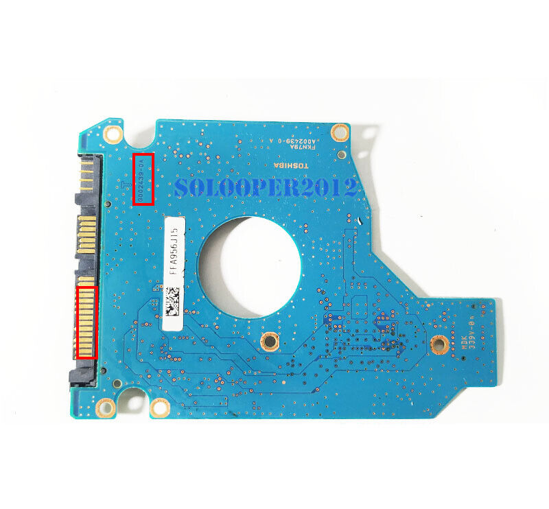 HDD PCB G002439-0A Desktop Hard disk board For Toshiba MK5055GSX MK2555GSX