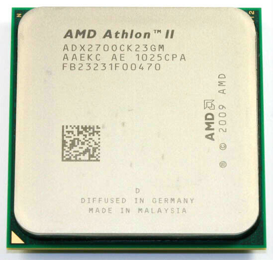 AMD Athlon II X2 270 3.4 GHz 533 MHz Socket  AM2+/AM3 Dual-Core CPU Processor
