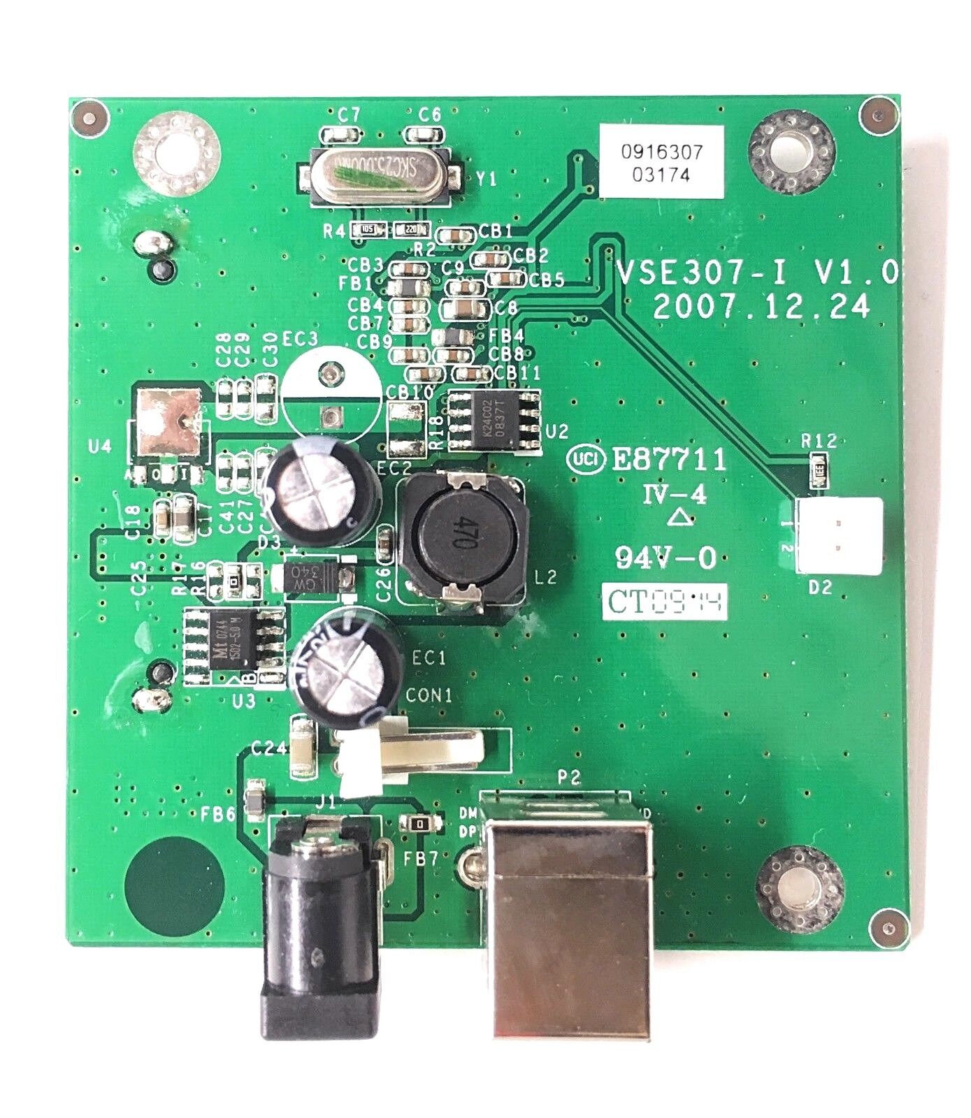 PCB ONLY Hitachi E87711 94V-0 SATA to USB 2.0 ADAPTER E57-18