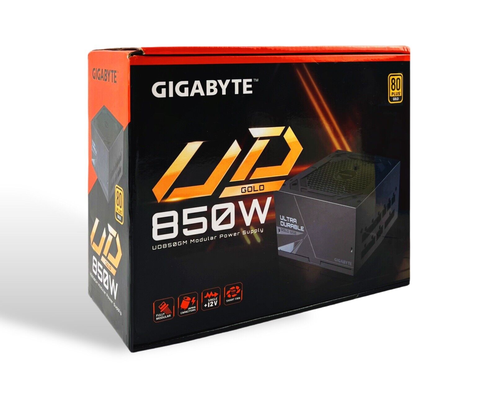 GIGABYTE GP-UD850GM 850 W ATX 12V v2.31 80 PLUS GOLD Certified Full Modular…