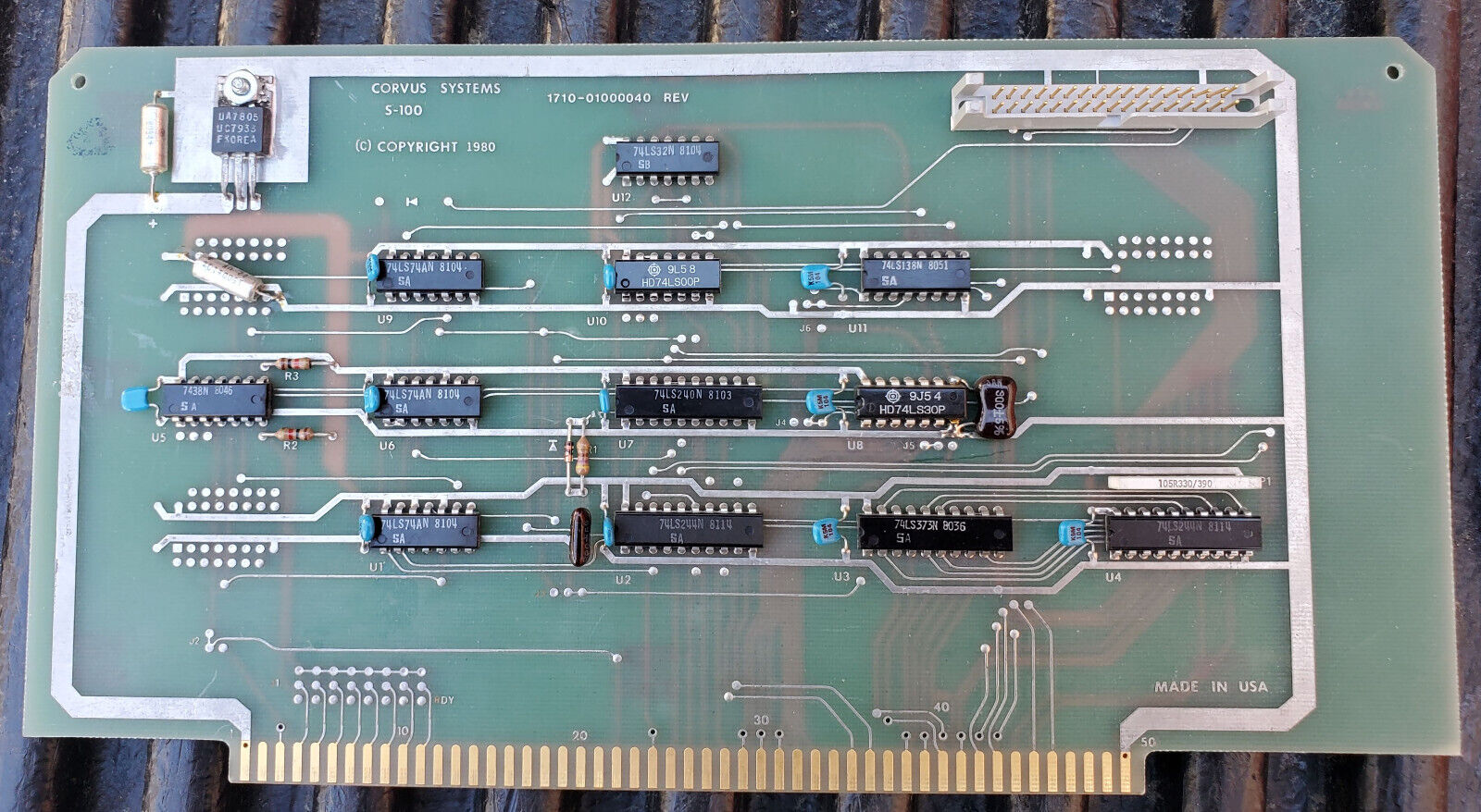 CORVUS Floppy or Tape Drive Card S100 S-100 Northstar IMSIA Altair 8080 KL