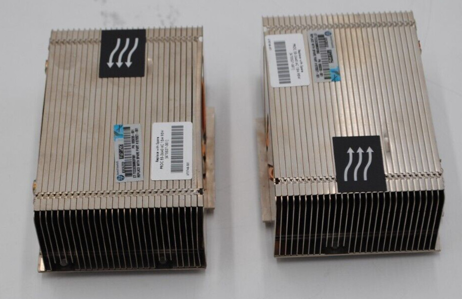 (Lot of 2)HPE HP Heatsink for DL380P 654592-001