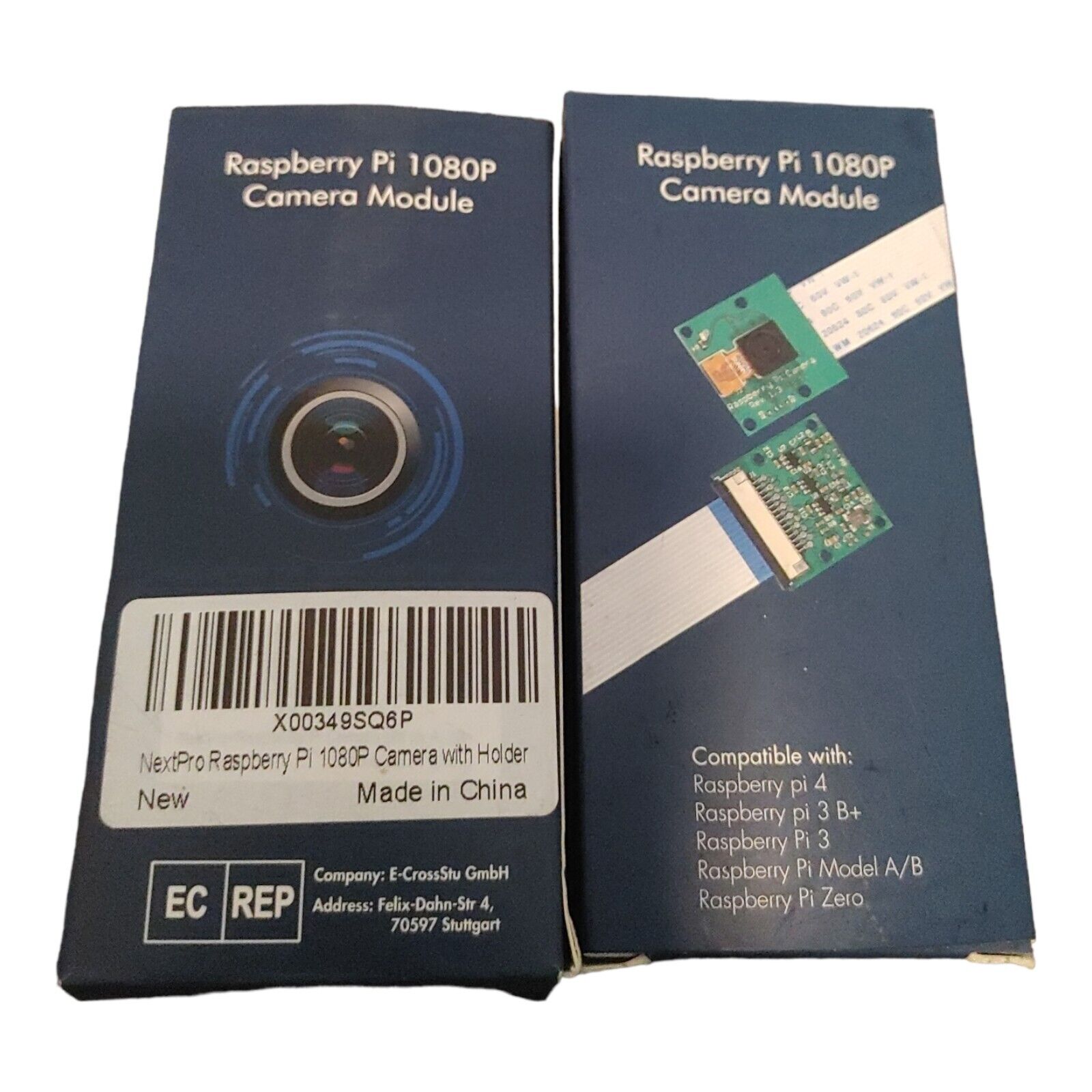 (2) Camera Module Board 5MP Webcam Video 1080p 720p for Raspberry Pi 3B+ 3B 4B