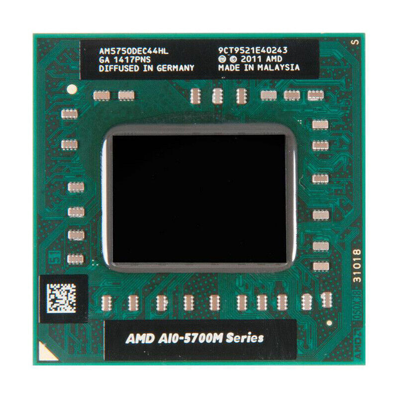 AMD A10-5750M CPU A10-Series Quad-Core 2.5GHz Socket FS1 Processor