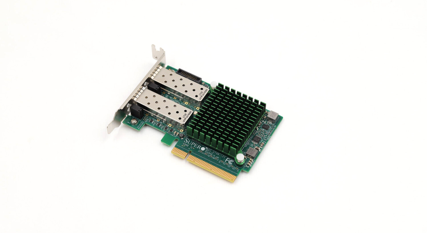 Supermicro AOC-STGN-I2S Dual-Port SFP+ 10 Gigabit Low Profile Card Tested