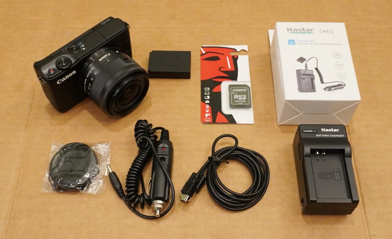 Canon EOS M10 18.0MP Mirrorless Touch LCD 15–45m IS STM Zoom Lens Digital Camera