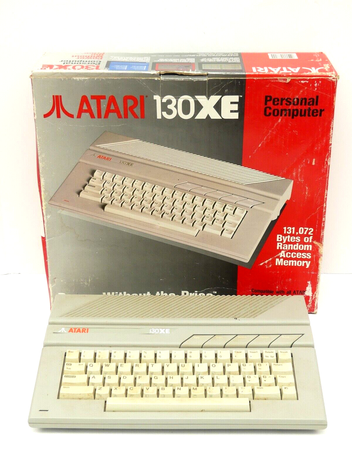 Atari 130XE Personal Retro Gaming Computer PC Complete in Original Box