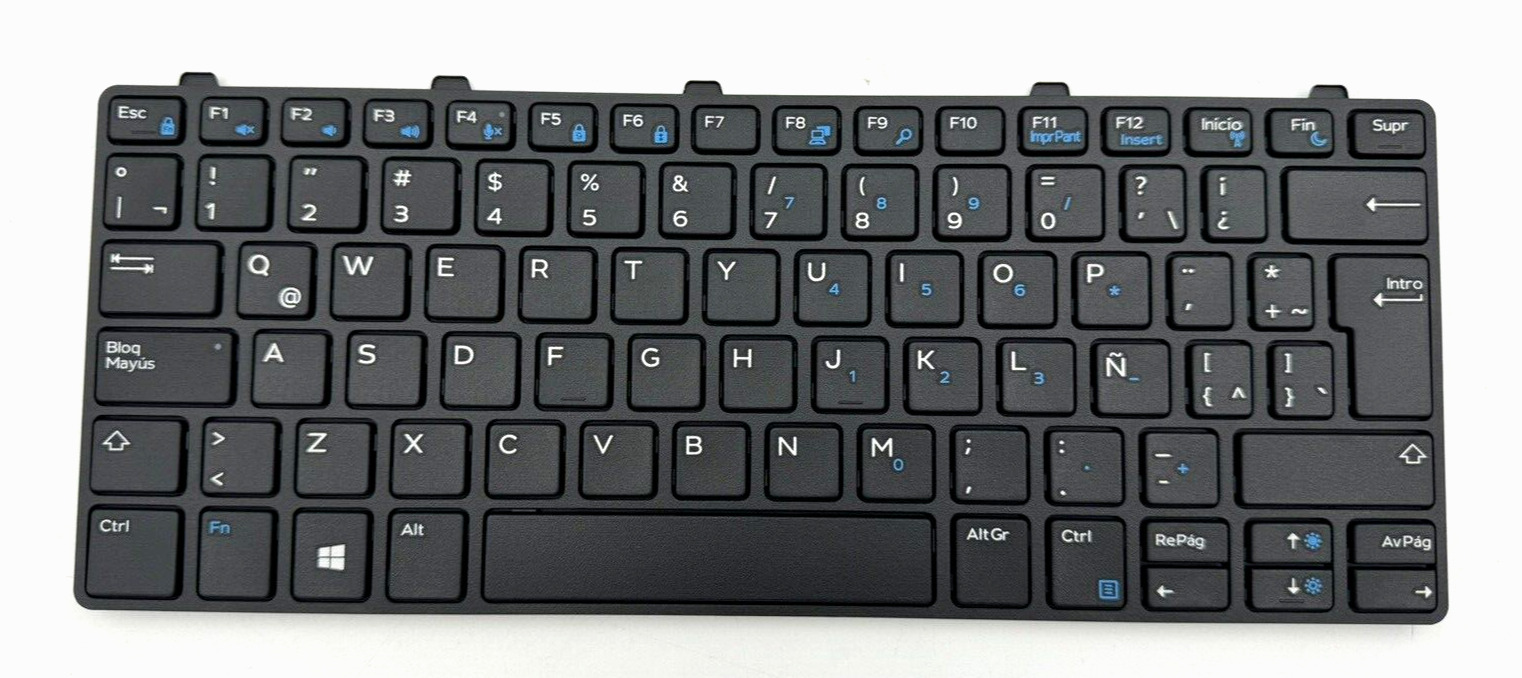 New Genuine Dell Latitude 3180 3189 3380 Laptop SPANISH Latin Keyboard 16VYG