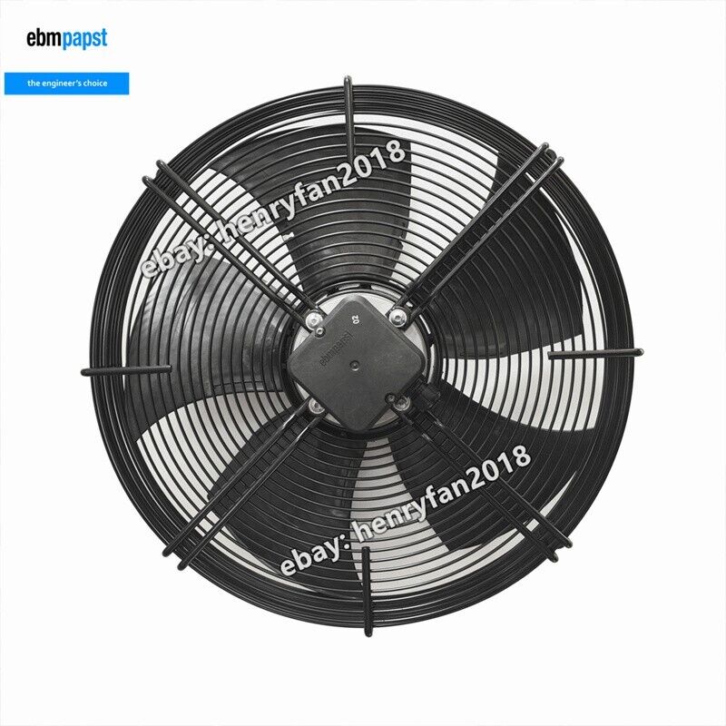 Ebmpapst S4D500-AM03-02 Axial Fan AC 400V 720W Exhaust Fan 1390RPM Cooling Fan