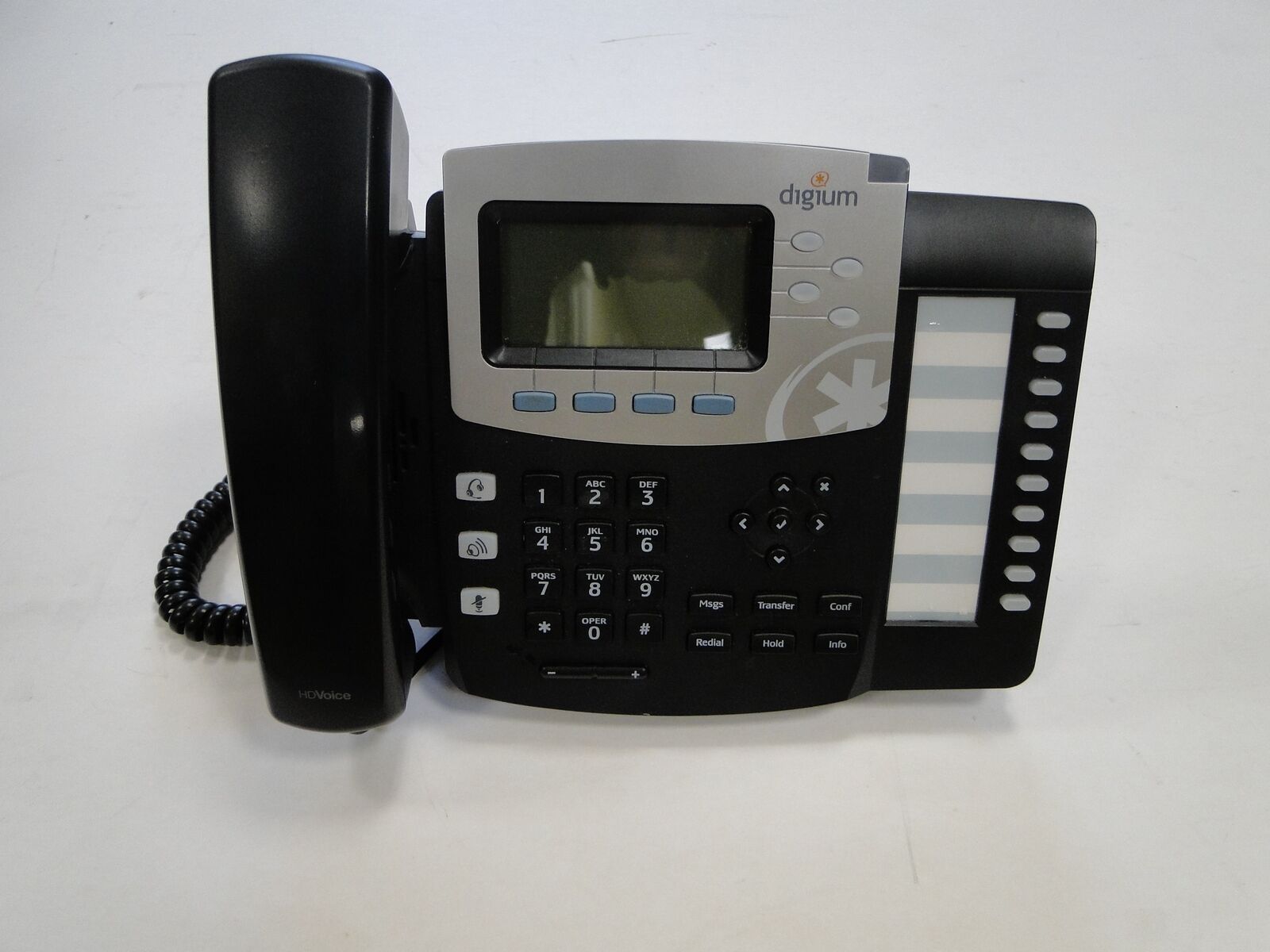 Digium D50 IP Phone VoIP HD Voice POE 1TELD050LF Display Phone