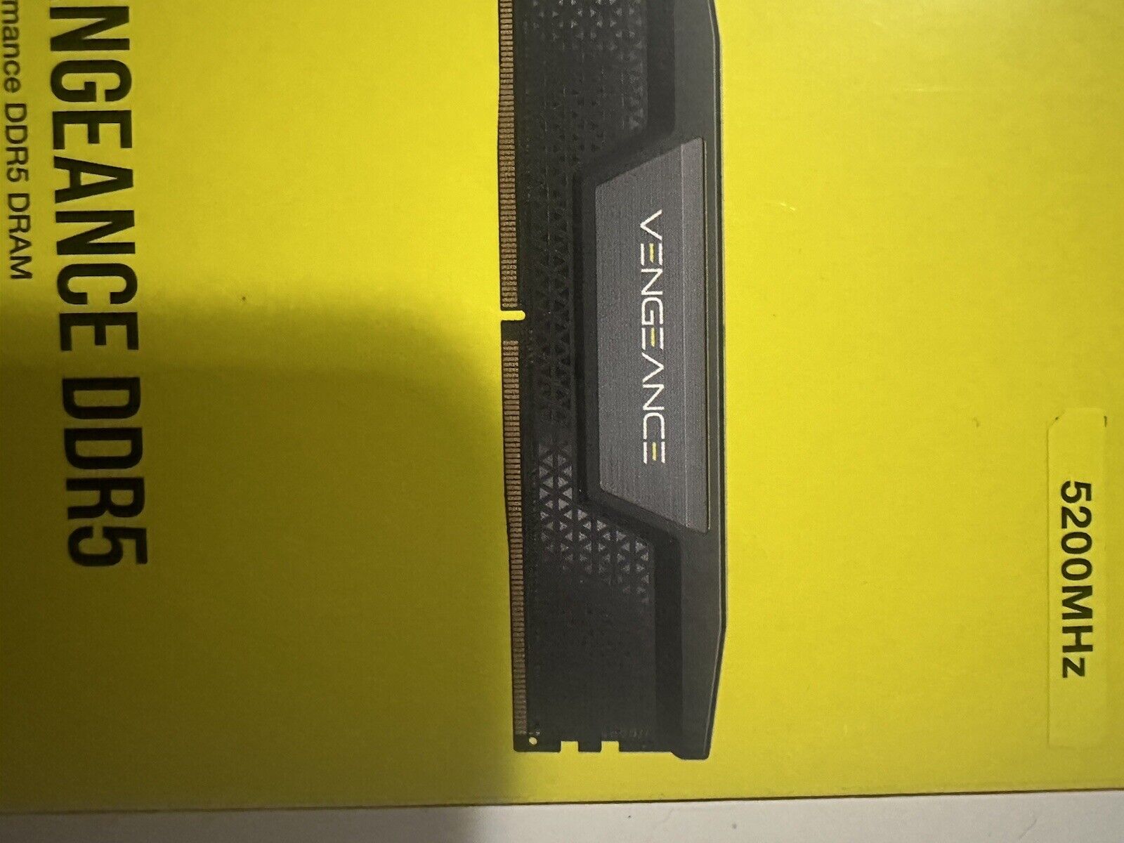 Corsair VENGEANCE 32GB (2x16GB) PC5-41600 (DDR5-5200) DIMM Memory - Black
