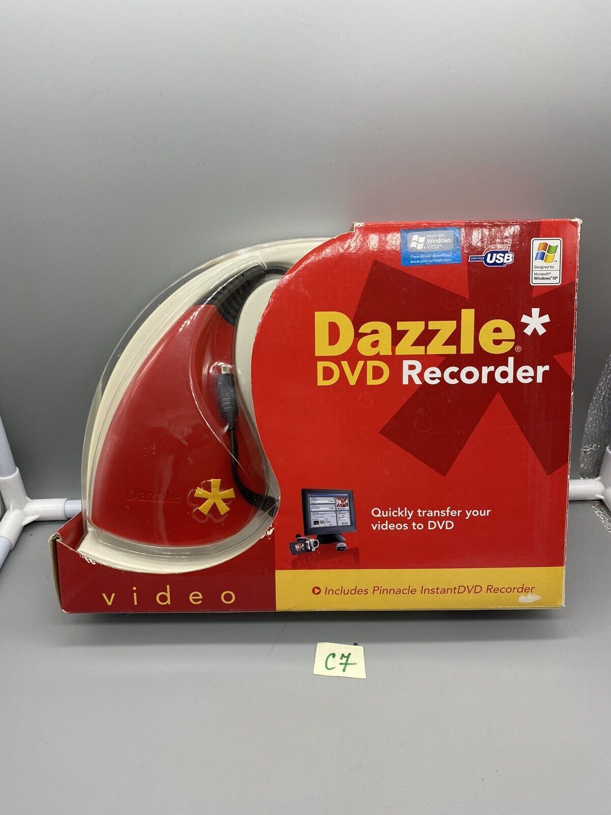 Dazzle DVD Recorder Save Enhance Share Capture Video Includes Pinnacle Studio