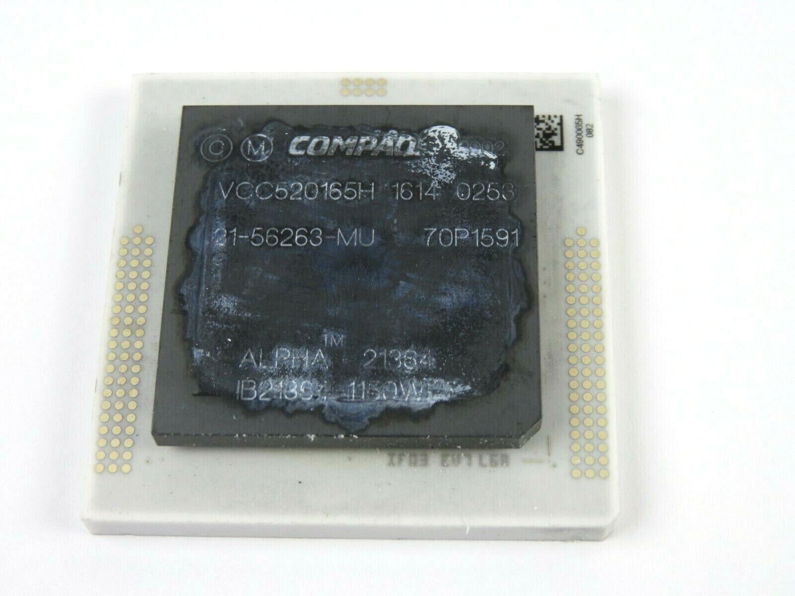 DEC Vintage Gold Ceramic CPU Compaq Alpha 21364 EV7 IB21364-1150WP7 1.15GHz