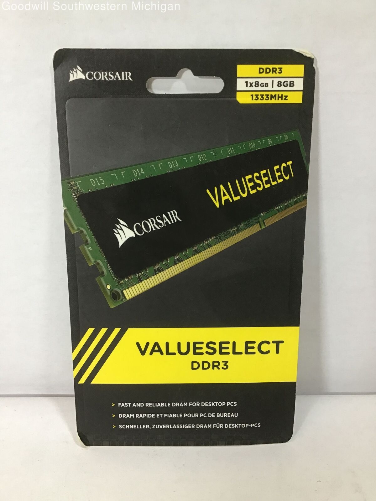 Corsair Value Select DDR3 NEW, Sealed