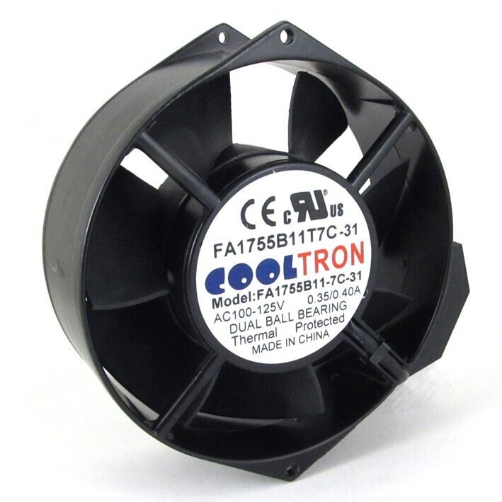 115V AC Cooltron Axial Fan 172mm x 150mm x 55mm High Speed
