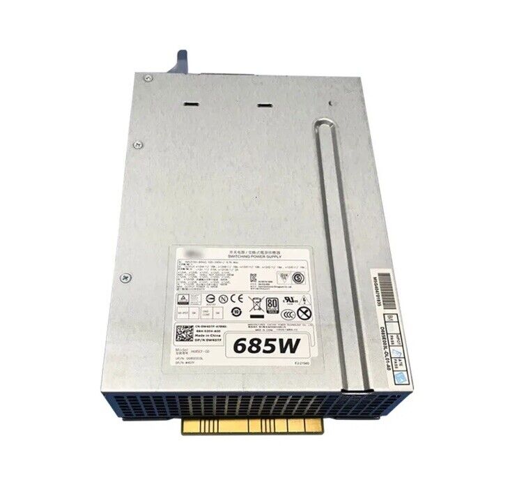 For Dell T5810 T7810 MT 685W Power Supply CYP9P W4DTF K8CDY D685EF-01 H685EF-00