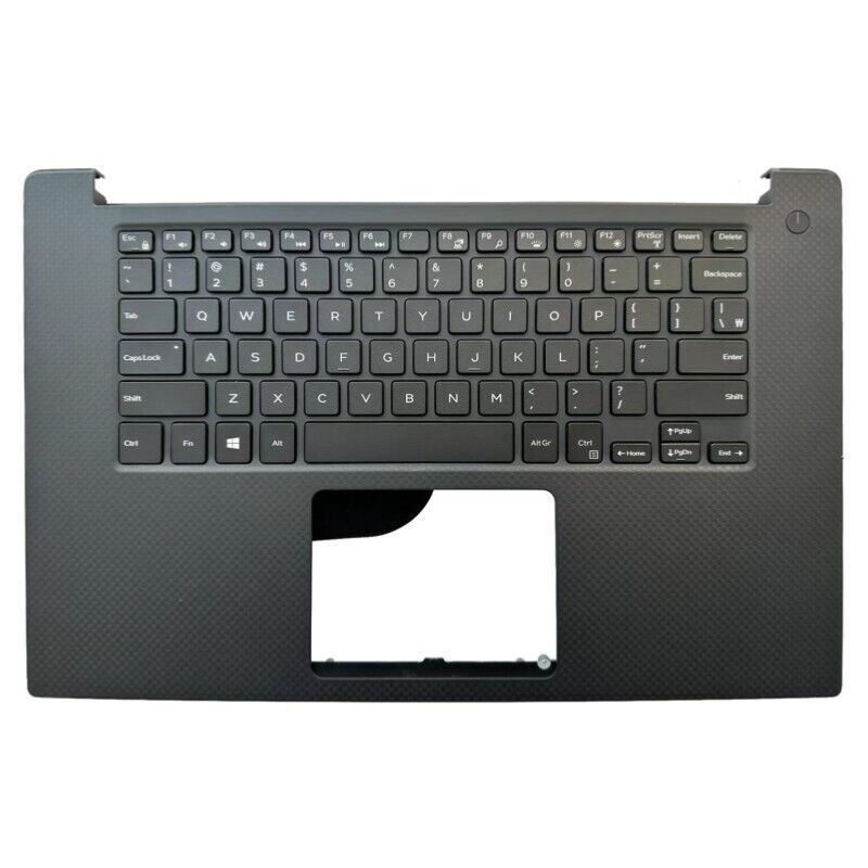 New For Dell XPS15 9550 Precision 5510 P56F Palmrest Cover Keyboard 0JK1FY JK1FY