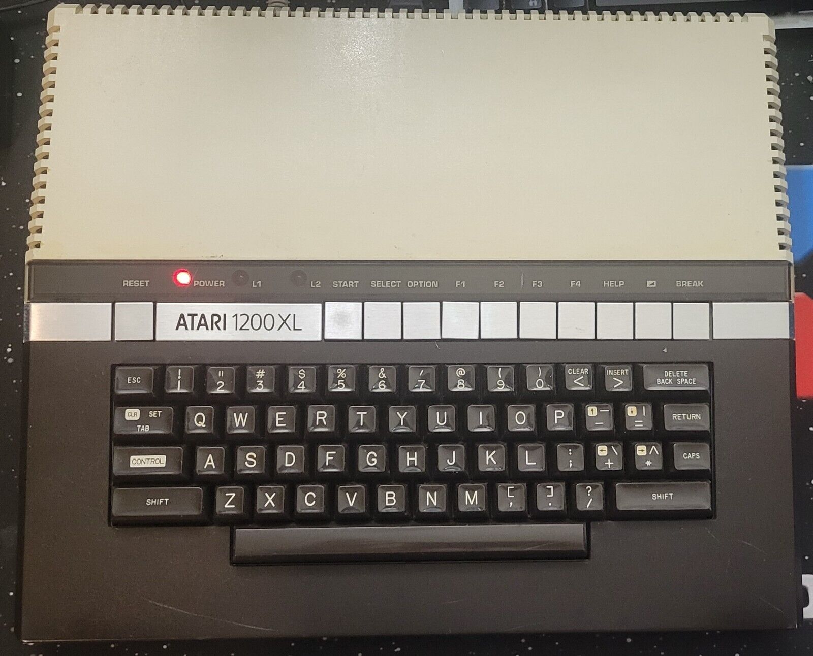 Atari 1200XL Computer with Power Supply and BASIC - Tested 100% Working