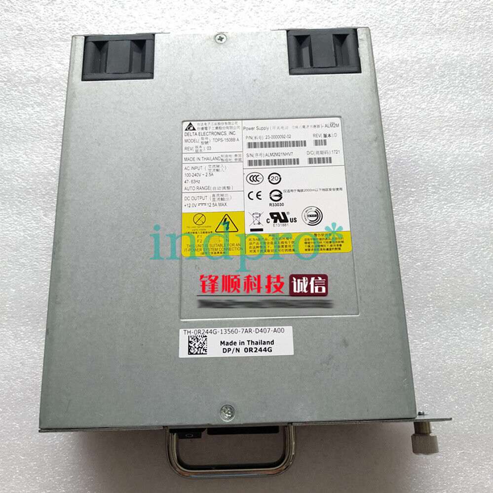 one Brocade 5100 23-0000092-02 TDPS-150BB A Switch Power Supply