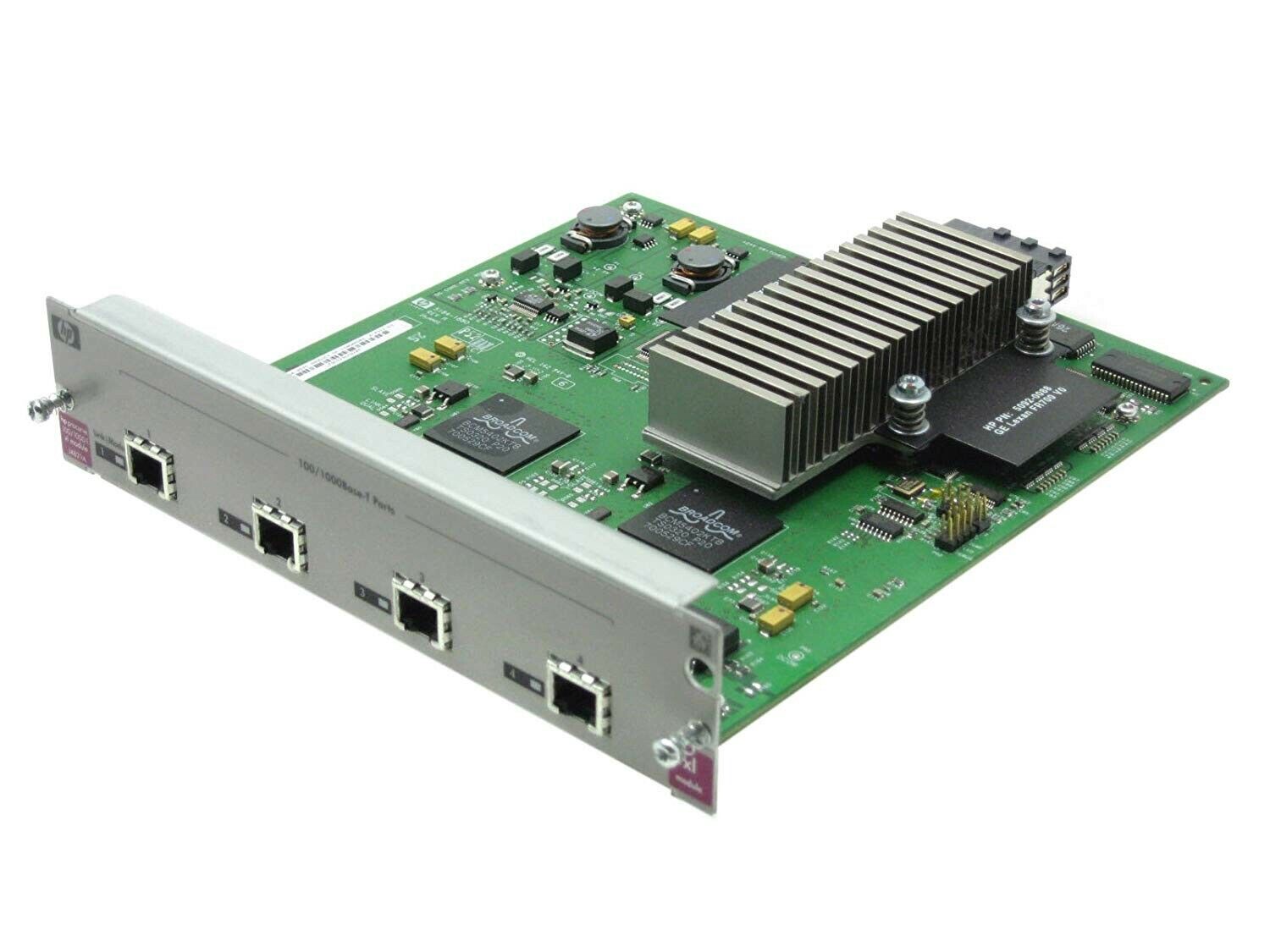 HP J4821A , Procurve 100/1000 4 Port Switch Module Gigabit Ethernet RJ-45