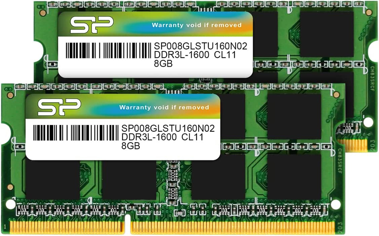 Silicon Power Hynix IC Compatible for Apple DDR3 DDR3L 16GB (2X8Gb) RAM 1600Mhz 