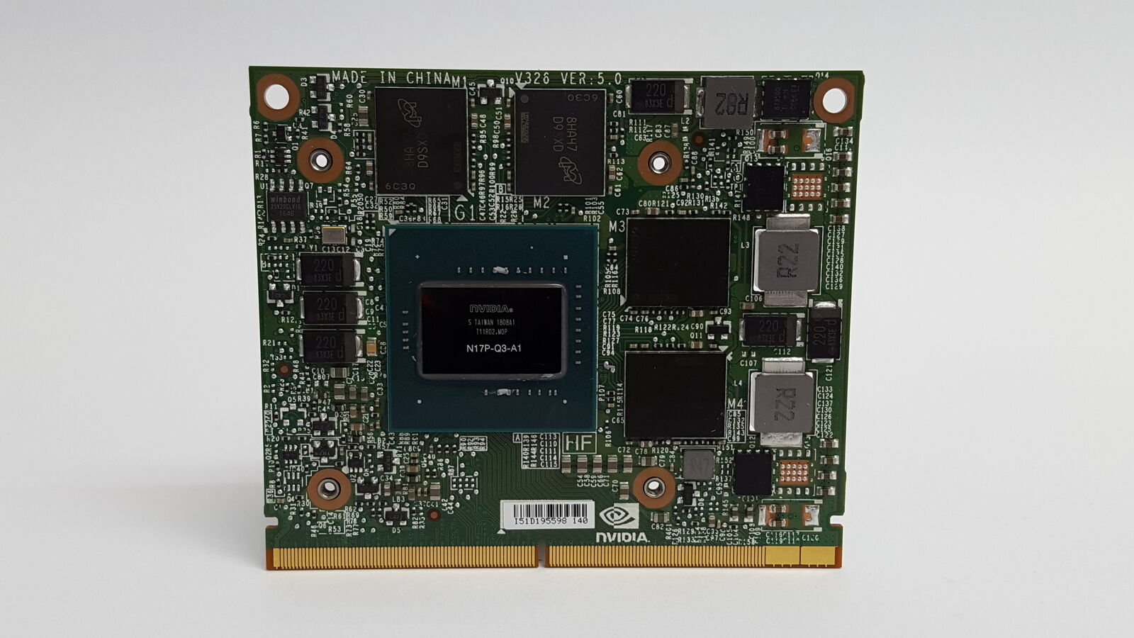 Lot of 5 Nvidia Quadro M2200 4 GB GDDR5 MXM 3.0 A Laptop Video Card