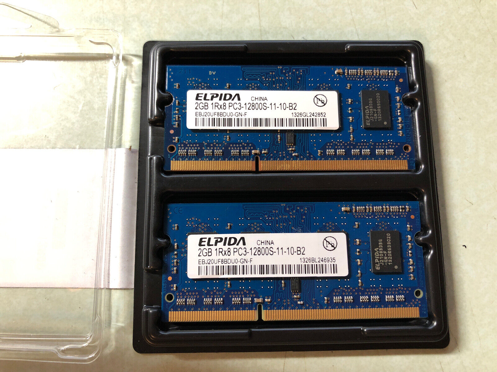 Elpida  4GB Kit (2GBx2) ddr3-1600 SO-DIMM Ram