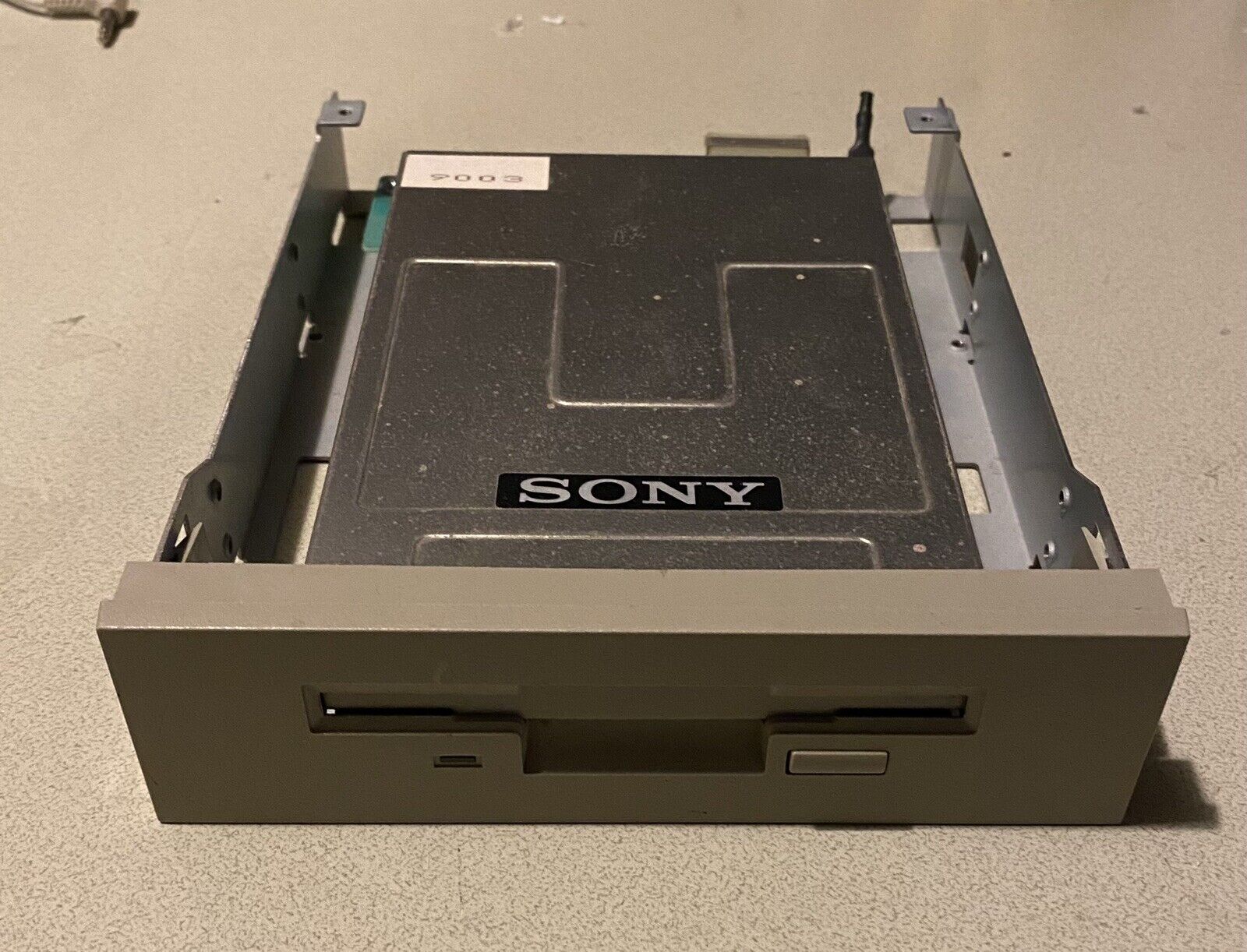 SONY MP-F17W-55 3.5” Floppy Drive *Tested And Working* Vintage